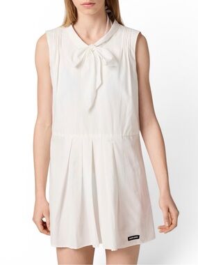 Miu Miu Slubbed poplin dress It36